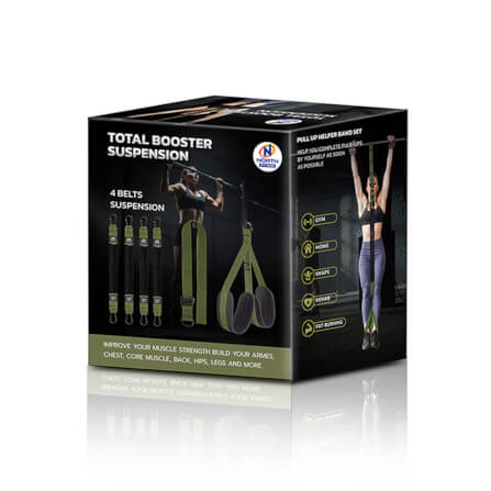 ยางยืดออกกำลังกาย NORTH FITNESS TOTAL BOOSTER SUSPENSION แรงต้านถึง4ระดับ_6